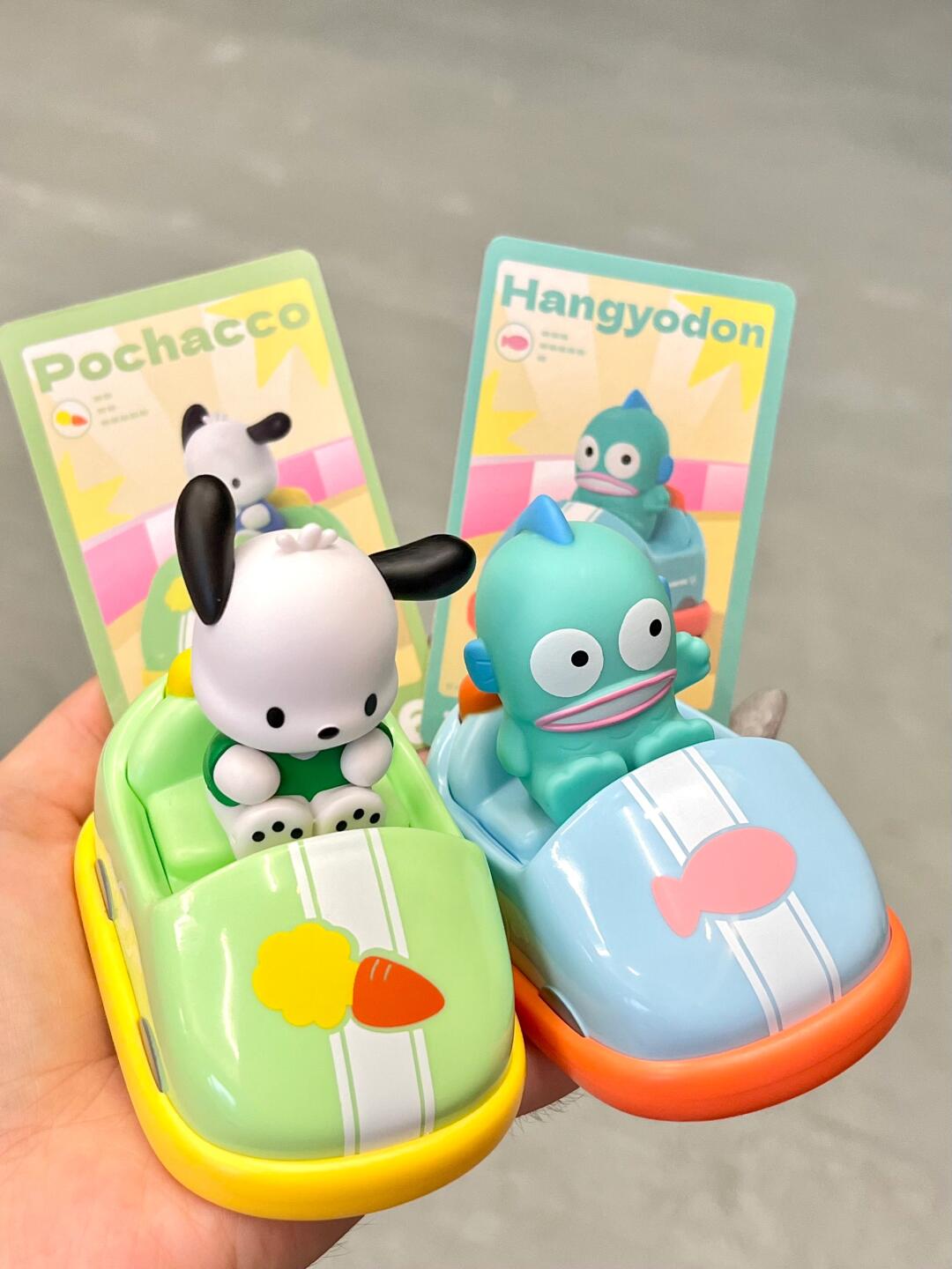Cartoon Figure Bumper Car Blind Box