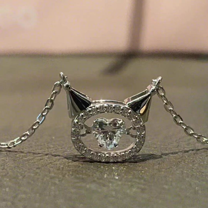 Kuro Heart Necklace ON1451