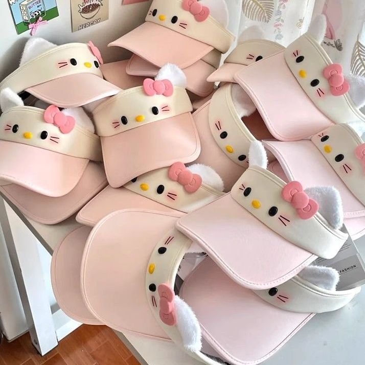 Kawaii Kitty Summer Hat