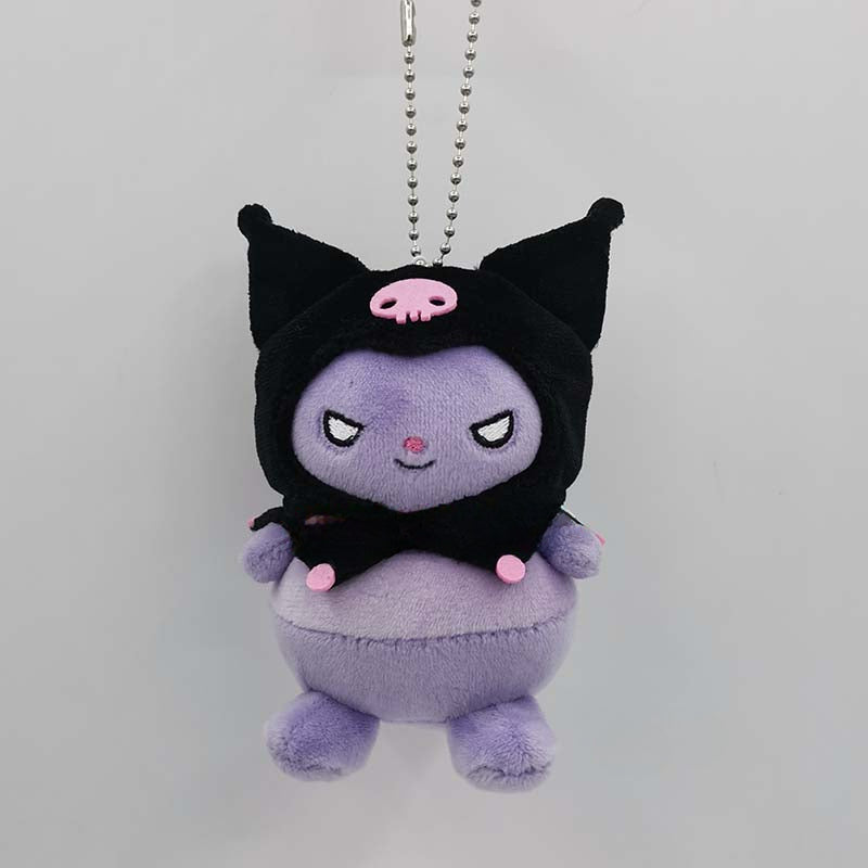 Cartoon Pom with Hat Doll Pendant - Lovesickdoe