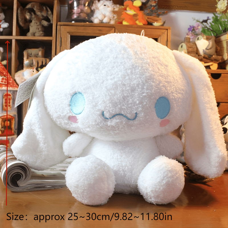 Soft White Cinna Plush Toy