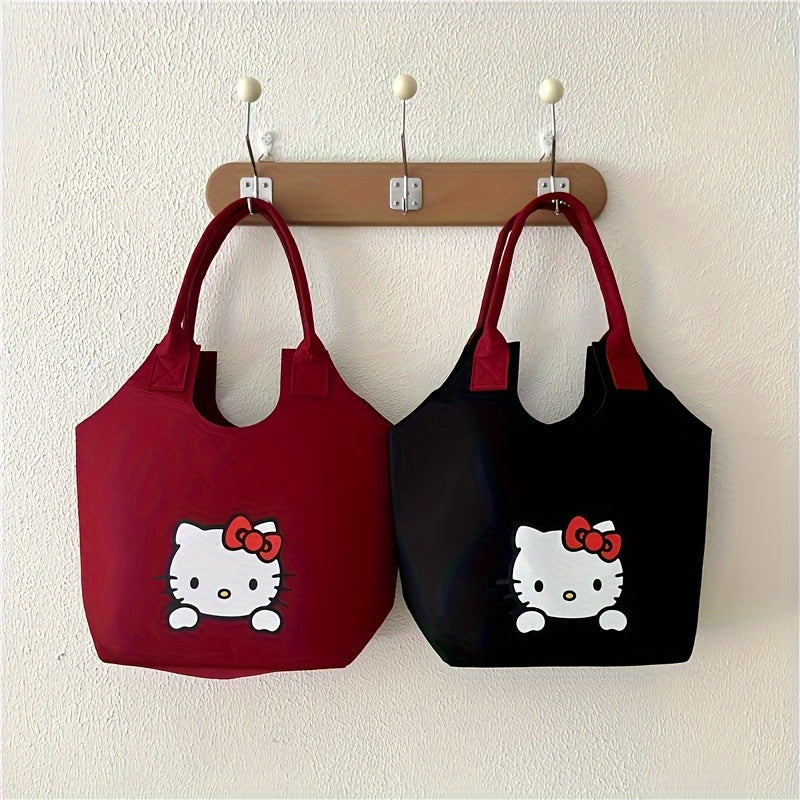 Kitty Cat Felt Tote Bag