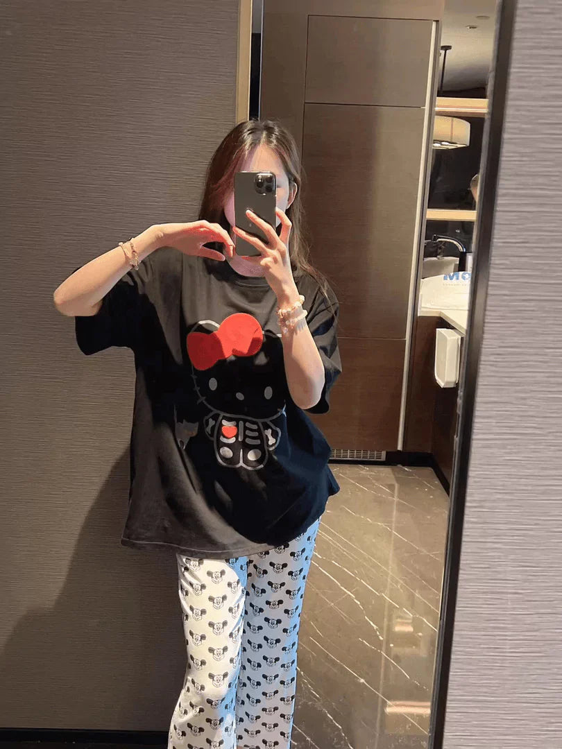 Kitty Skeleton Shirt