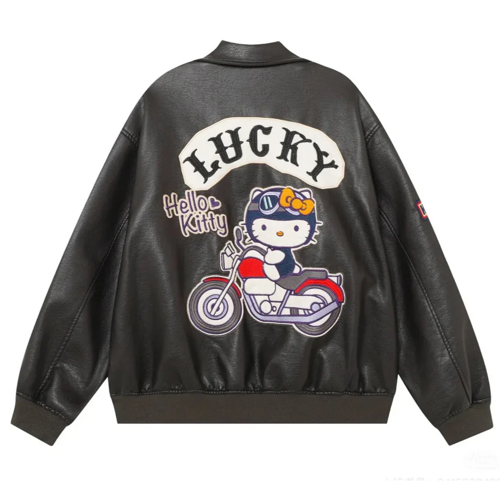 Kitty Glam Rider Leatherette Jacket