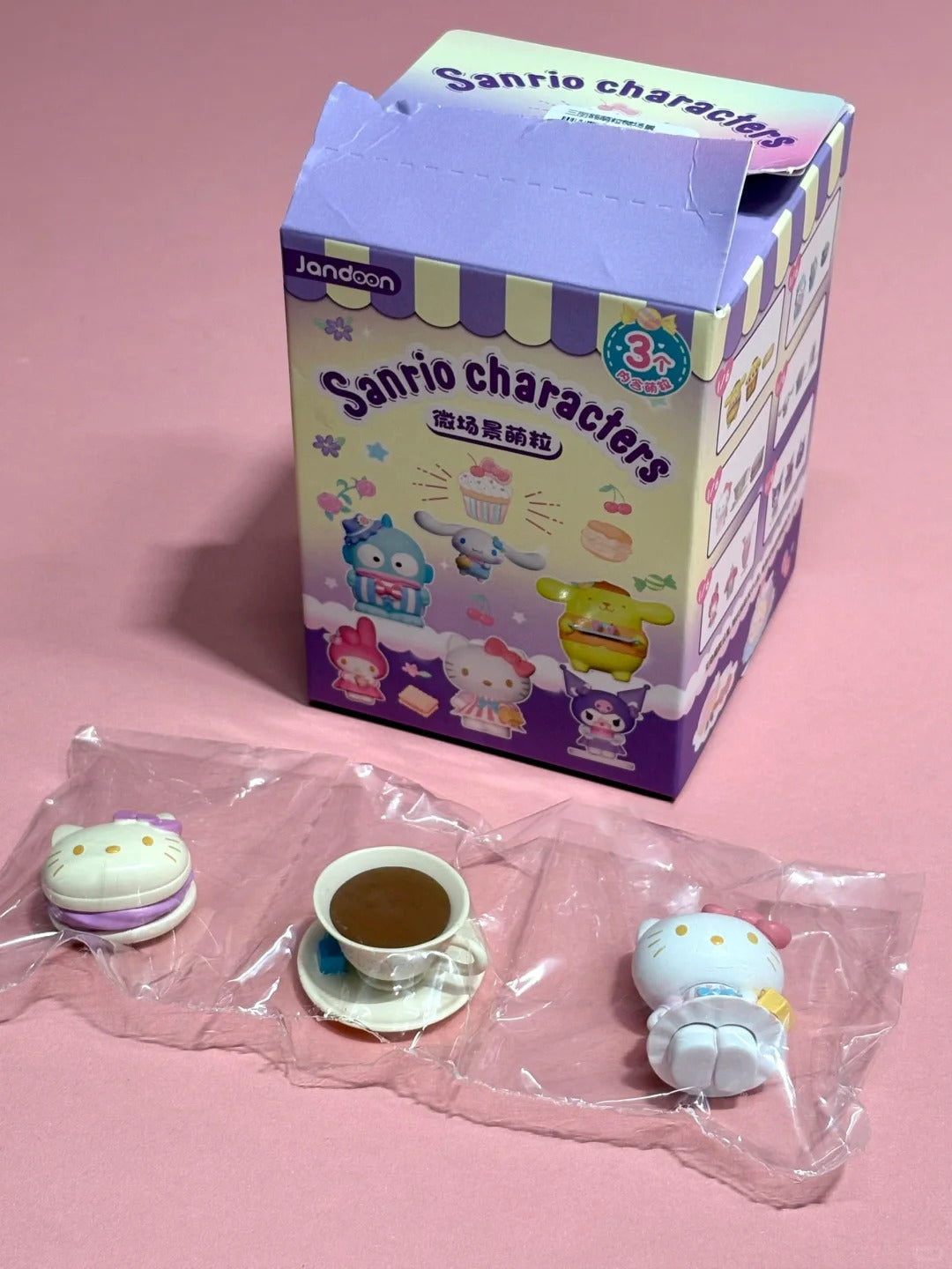 Dessert Mini doll blind box ( 3 pcs in box )