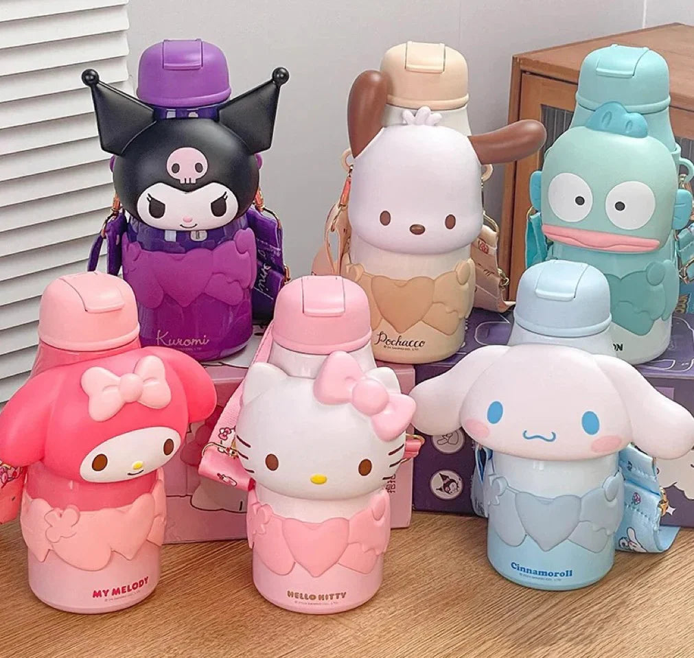 Kawaii Colourful Charm Thermal Mug 650ml