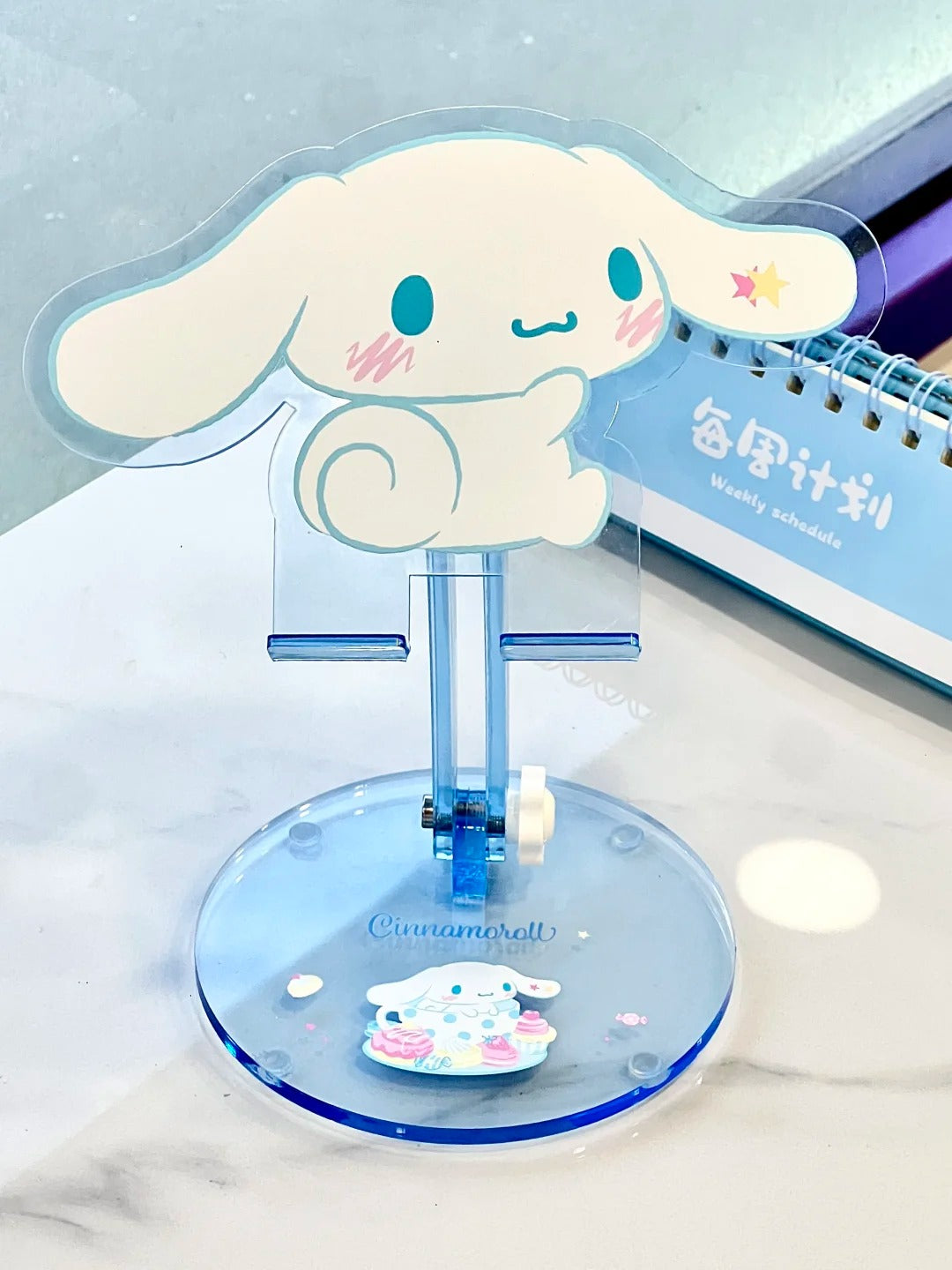 Cartoon Acrylic Phone Stand and Foldable Cute Tablet Stand
