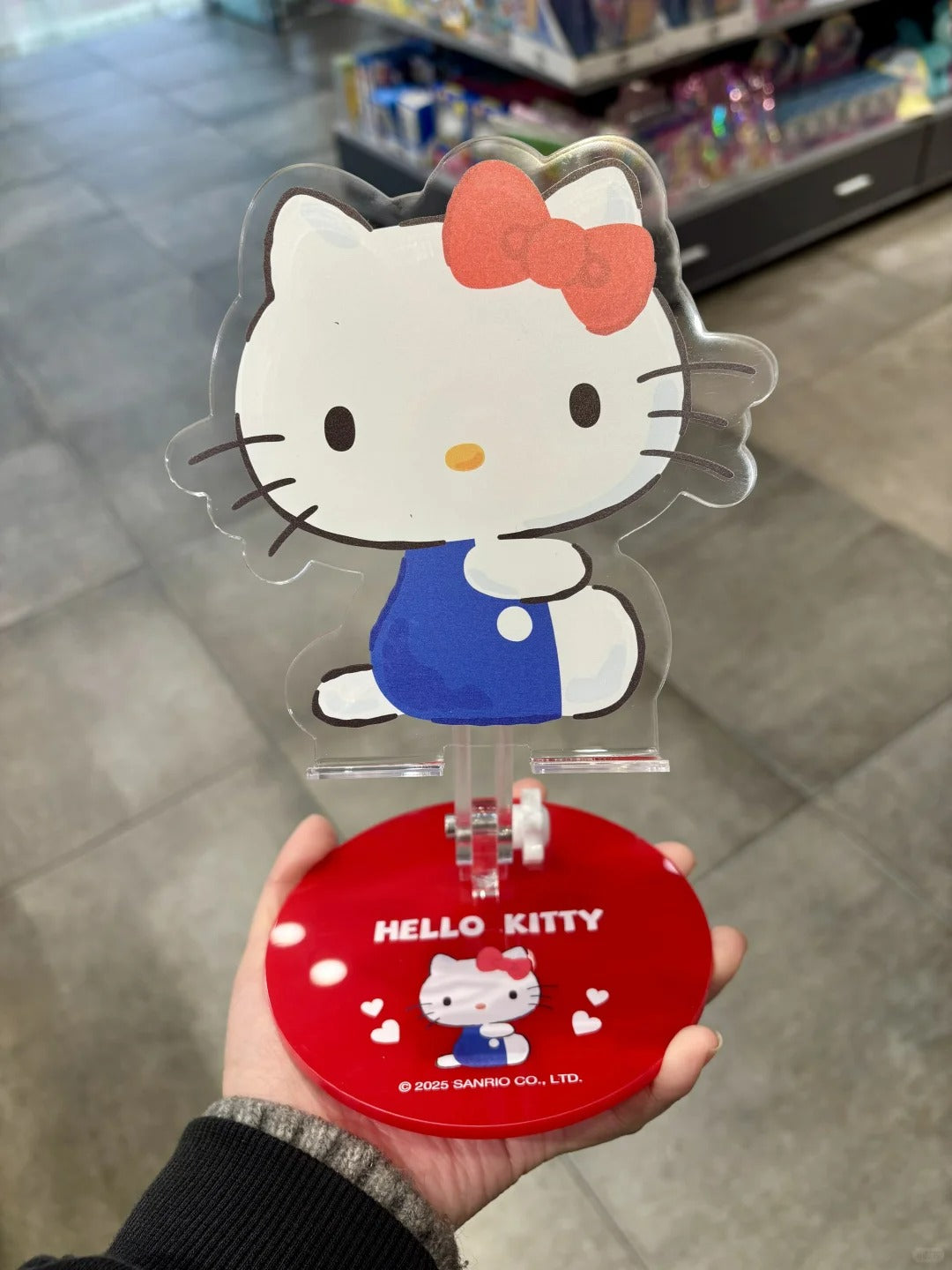 Cartoon Acrylic Phone Stand and Foldable Cute Tablet Stand