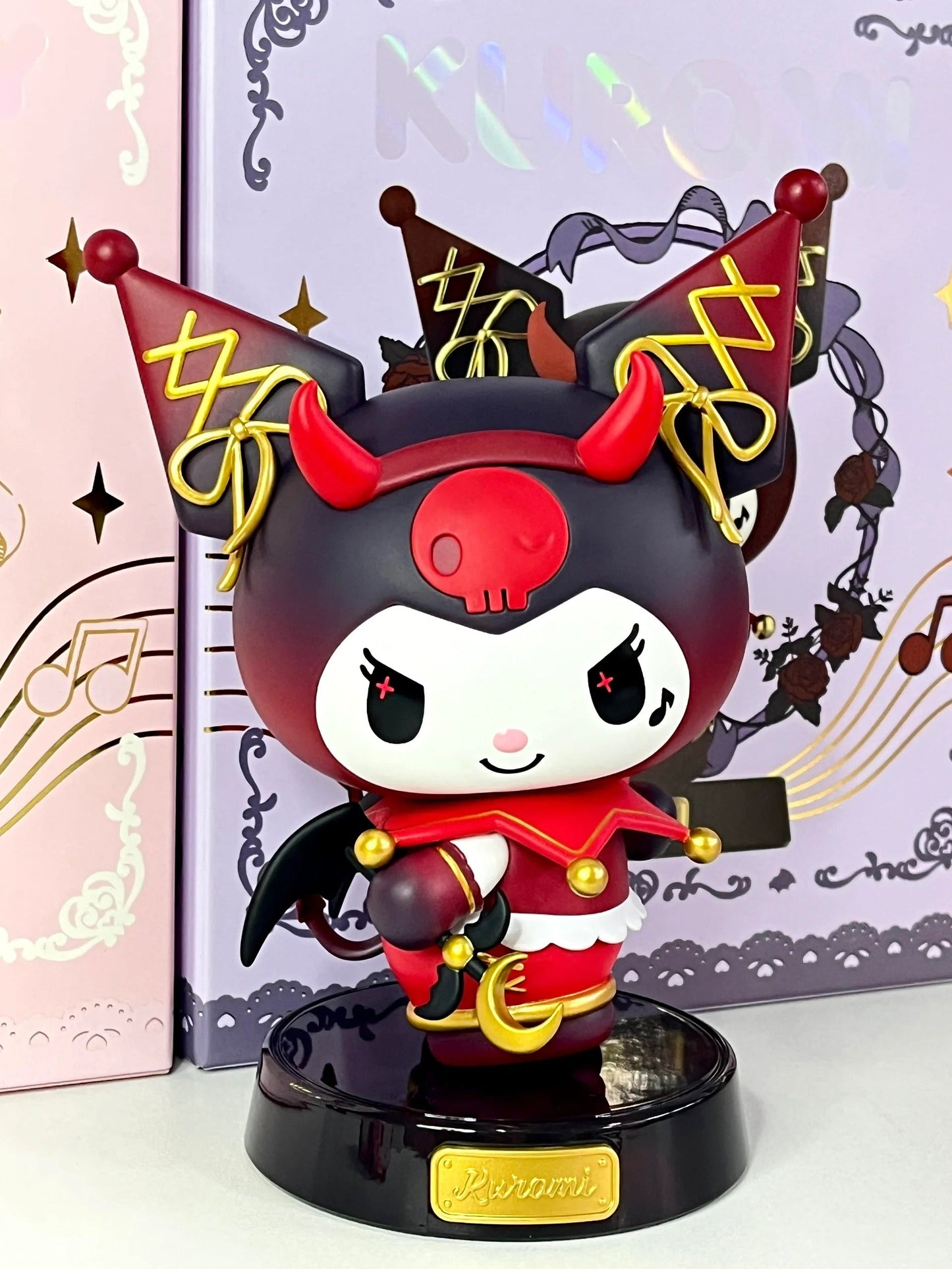 Kuro Demon and Melo Angel Figure