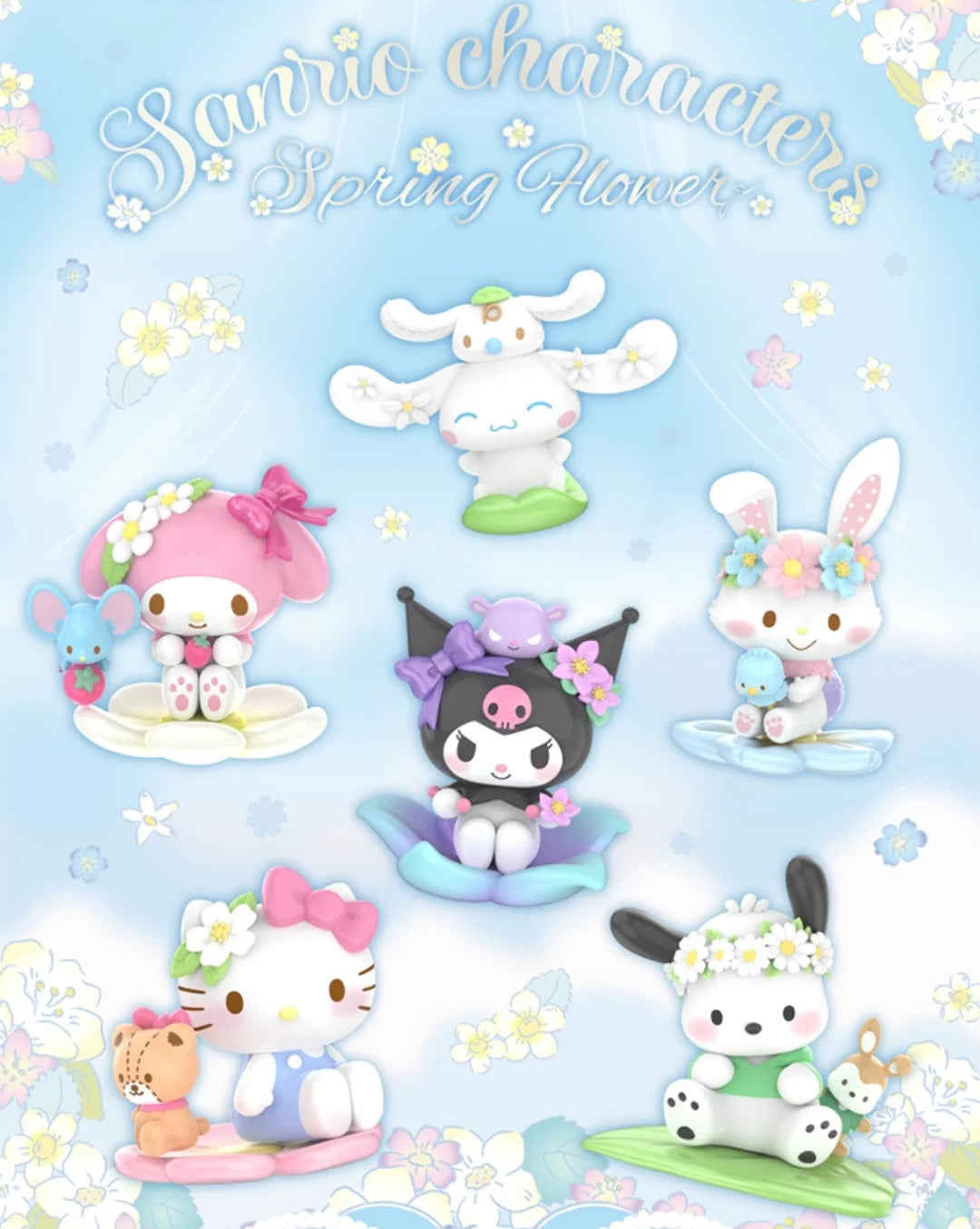 Family Spring Flower Series Blind box