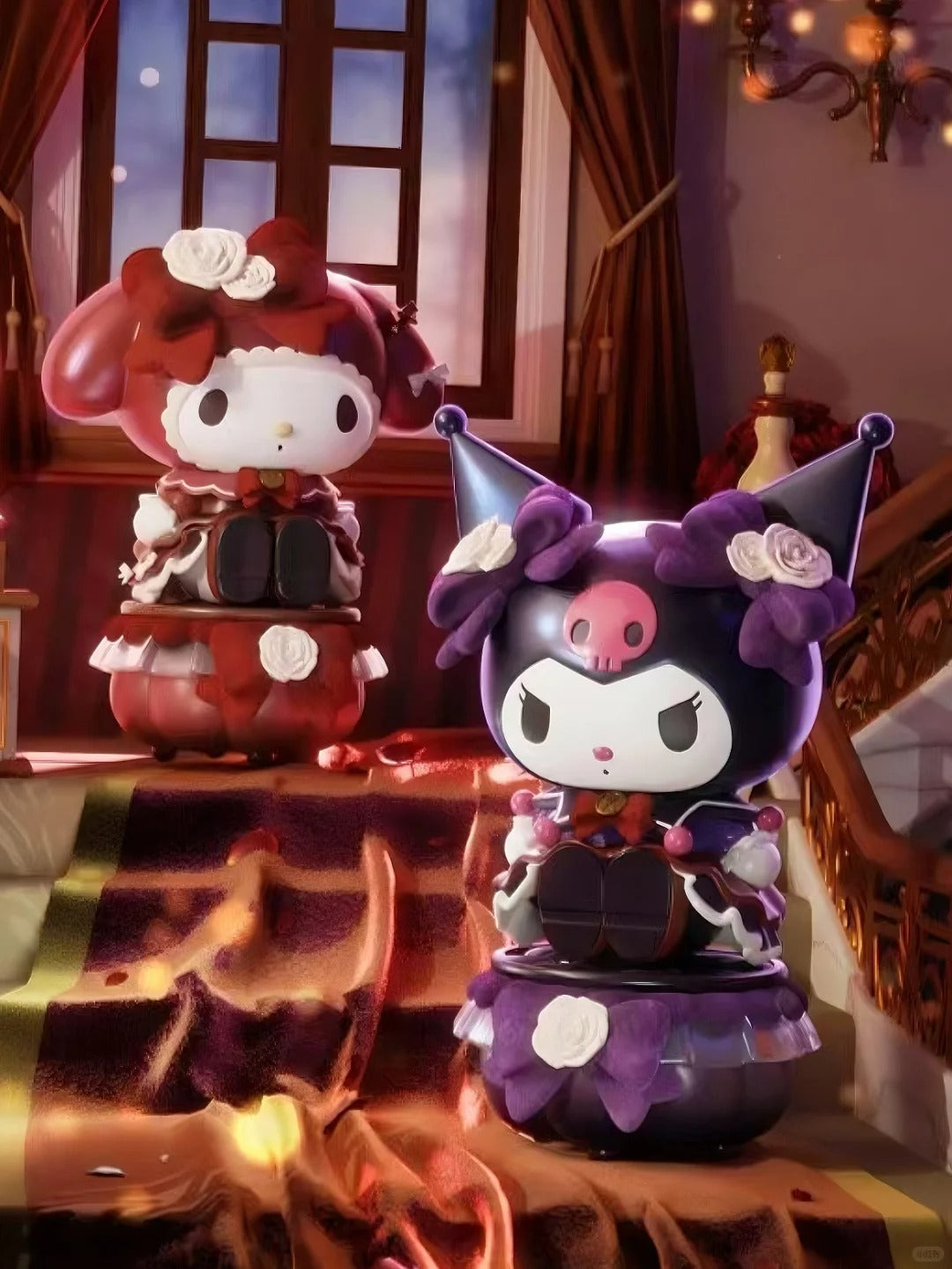 Kuro Melo Multiflora Rose and Rose Figure