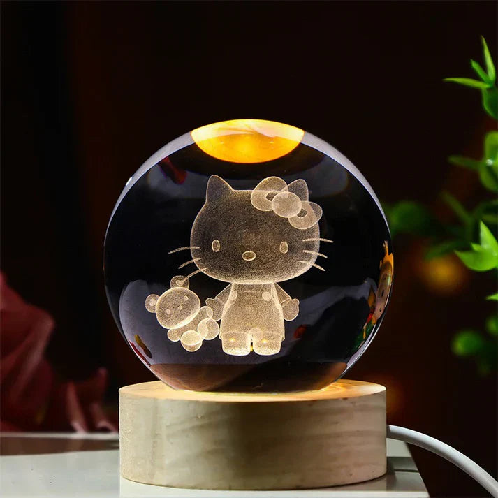 Cute 3D Crystal Dream Lamp