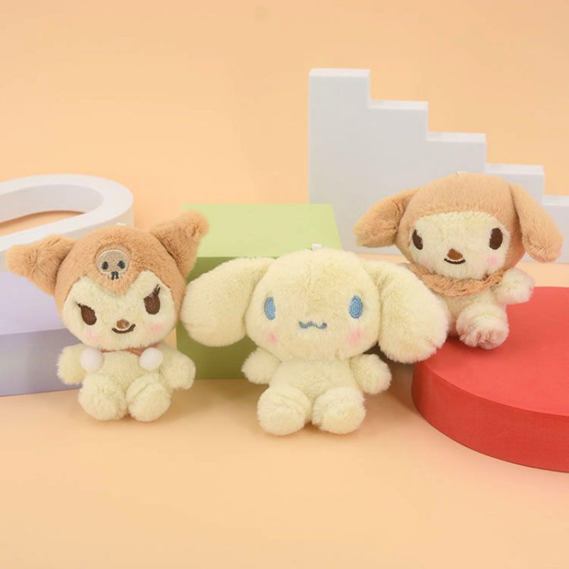 Tan Plush Pendant Doll KI288