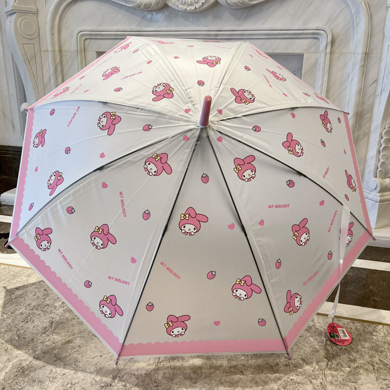 Cartoon Melo Transparent Matte Umbrella KI555