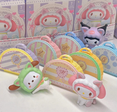 kawaii Characters Peekaboo Series Toy