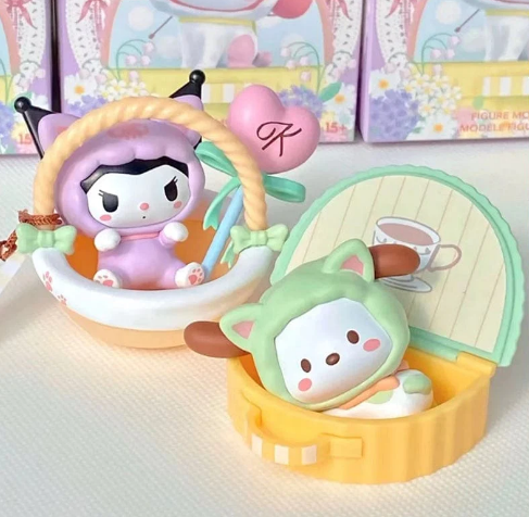 kawaii Characters Peekaboo Series Toy