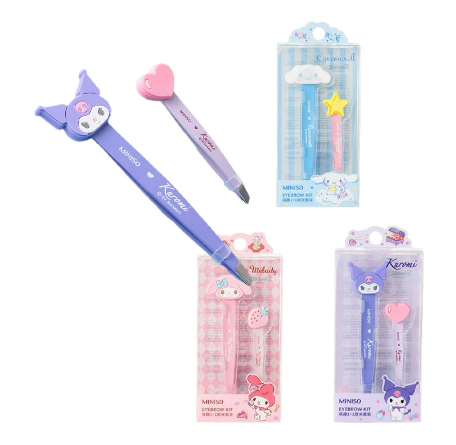 Kawaii Tweezer Eyebrow Kit