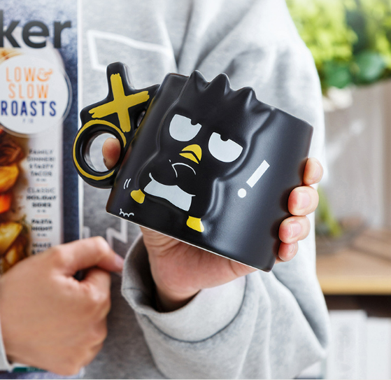 Cute Carton Mug with Spoon