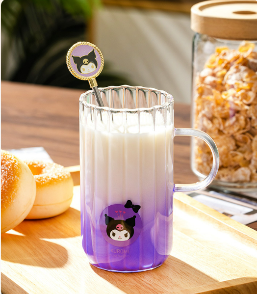 Cartoon Mug with Stirring Rod