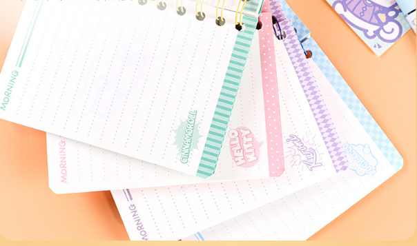 Color Cartoon Notebook A6