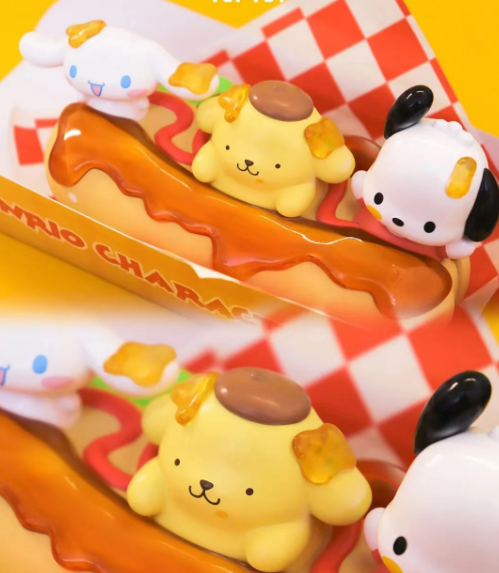 Kawaii Anime HotDog Figure