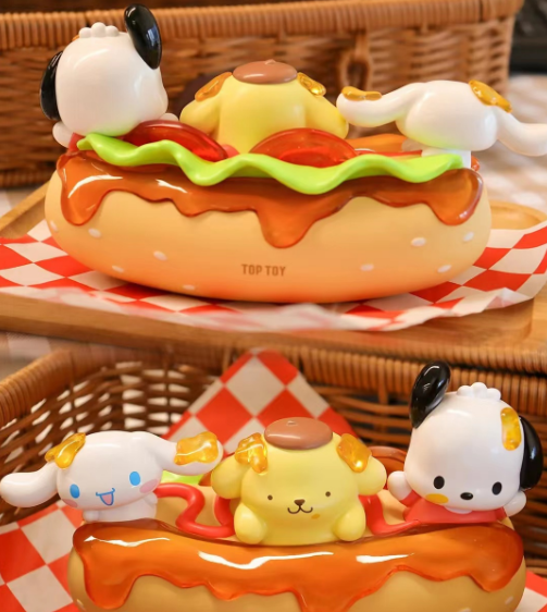 Kawaii Anime HotDog Figure