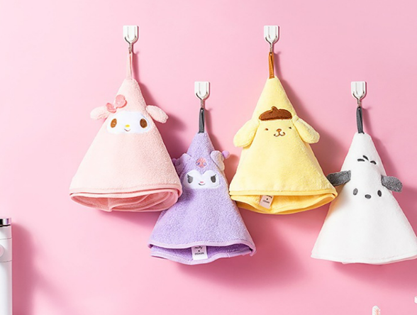 Kawaii Figure Hand Towel