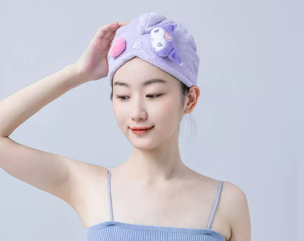 Cute Hair Drying Cap