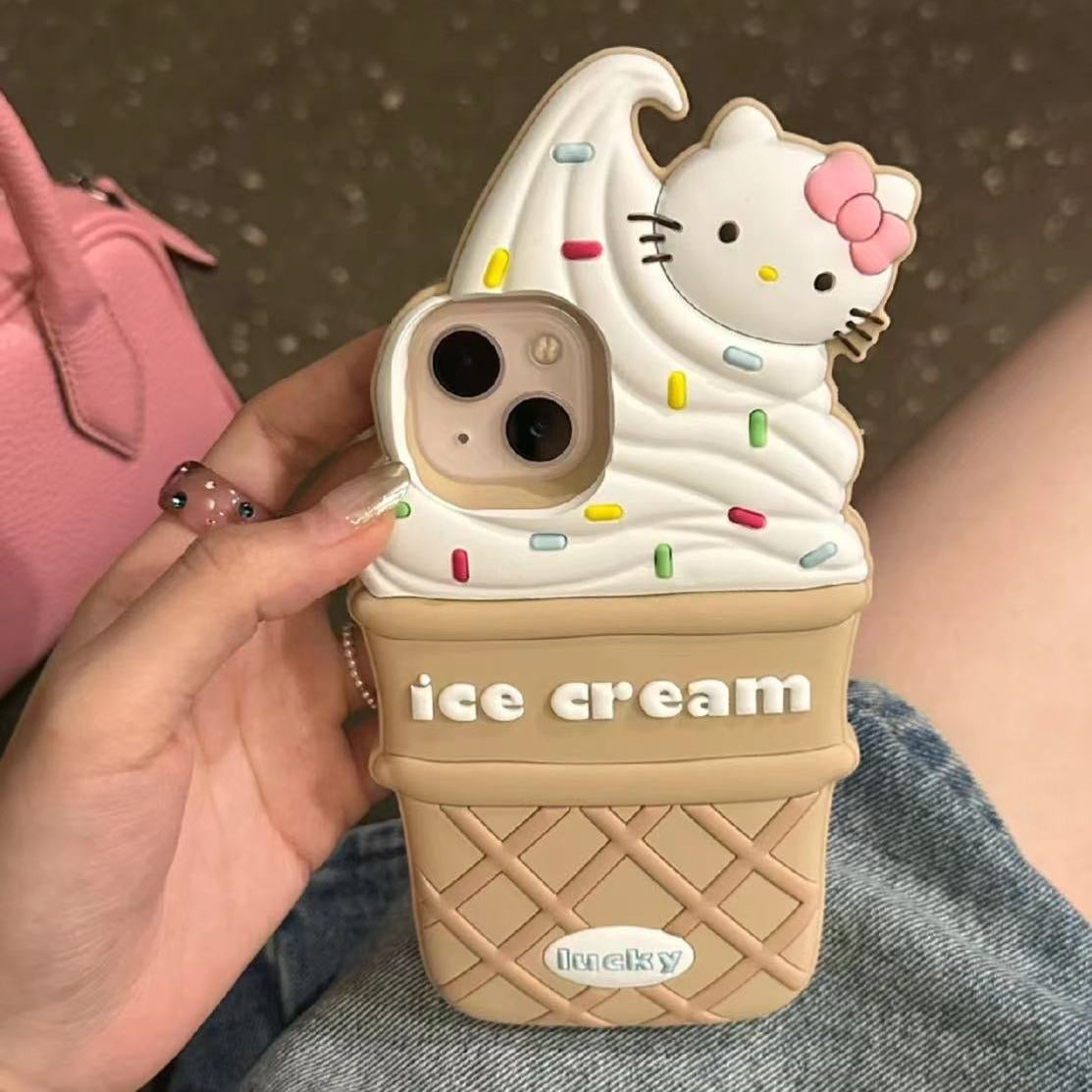 Kitty Ice Cream Phone Case