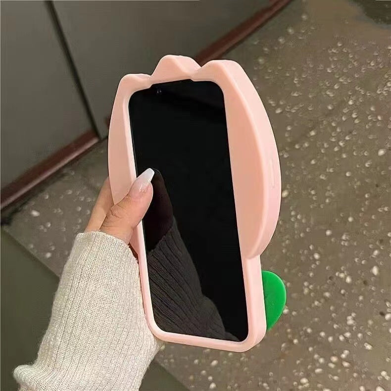Sweet Kitty Flower Phone Case