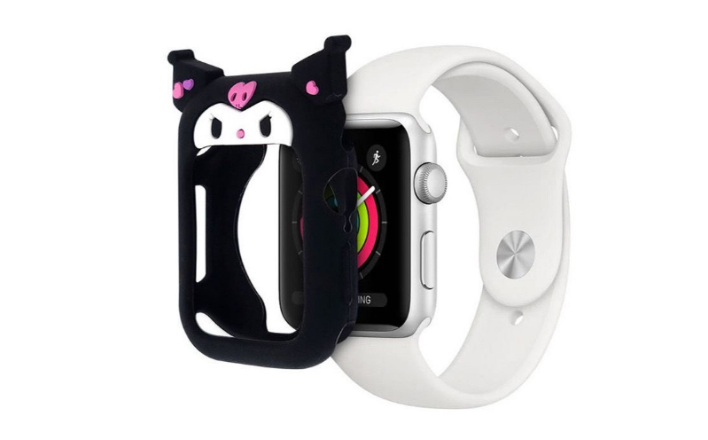 Kawaii Characters Apple Watch Silicone Case