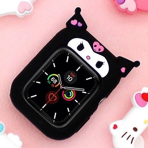 Kawaii Characters Apple Watch Silicone Case