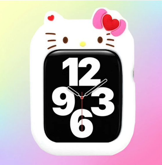 Kawaii Characters Apple Watch Silicone Case