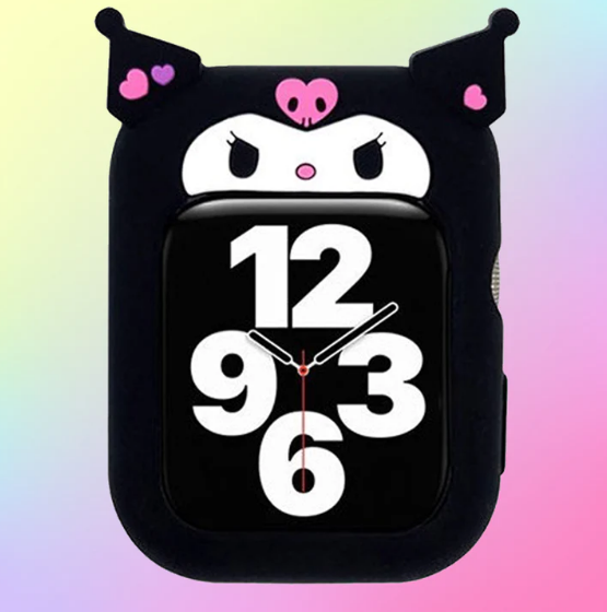 Kawaii Characters Apple Watch Silicone Case