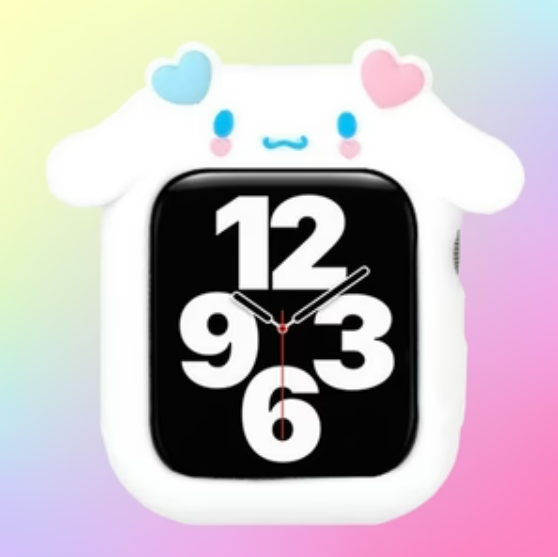 Kawaii Characters Apple Watch Silicone Case