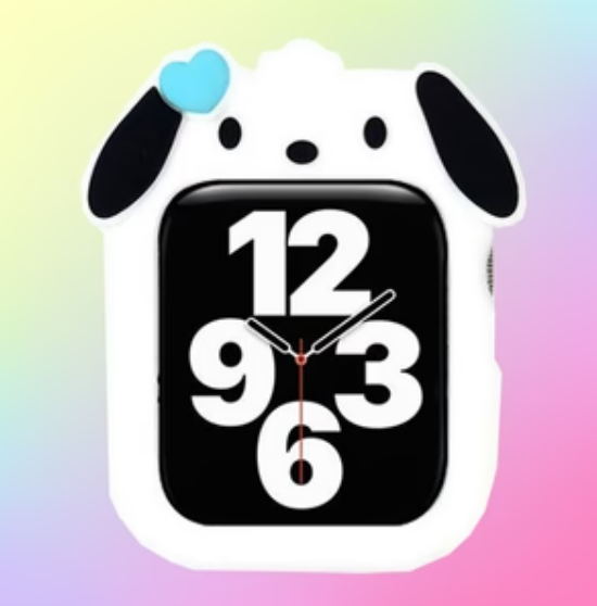 Kawaii Characters Apple Watch Silicone Case