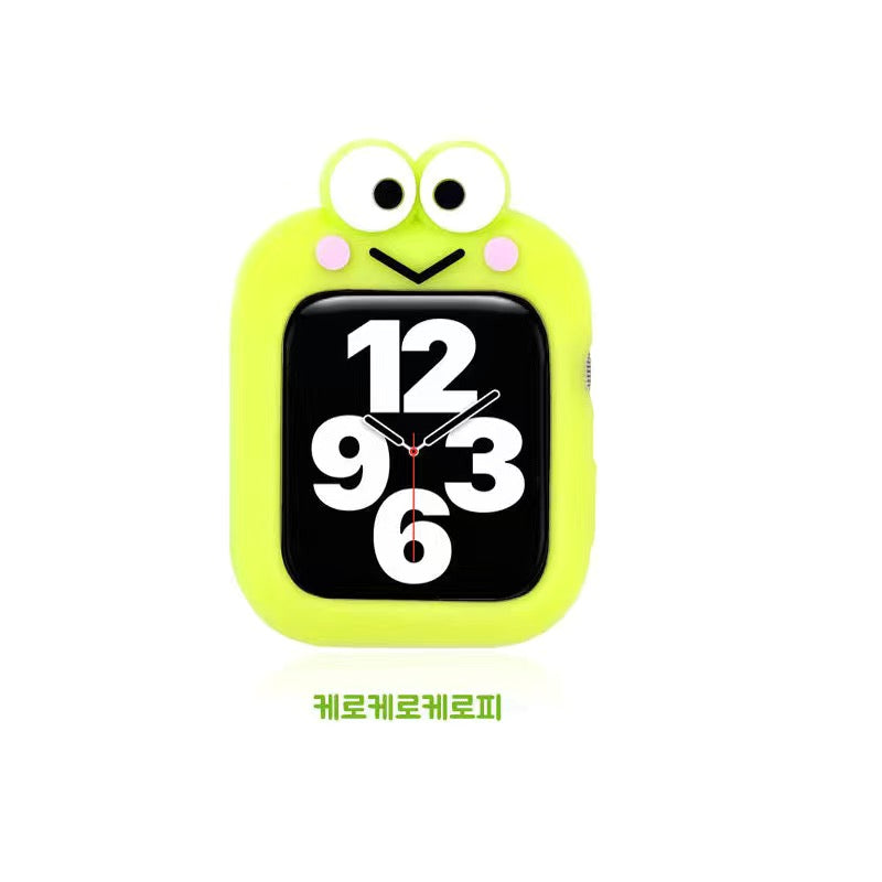 Kawaii Characters Apple Watch Silicone Case