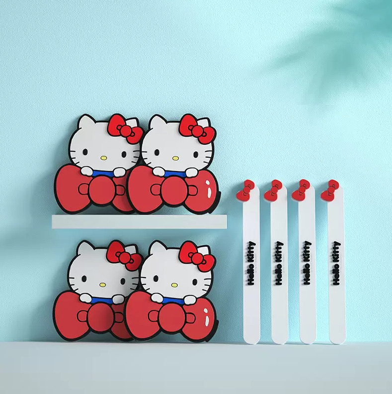 Kitty Car Door Anti-Collision Strip Protection Stickers