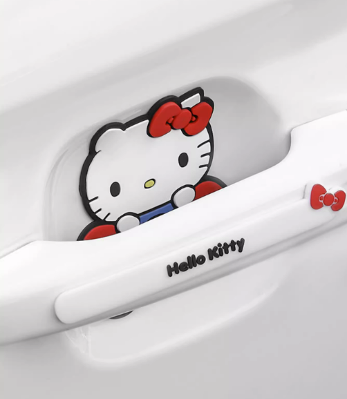 Kitty Car Door Anti-Collision Strip Protection Stickers