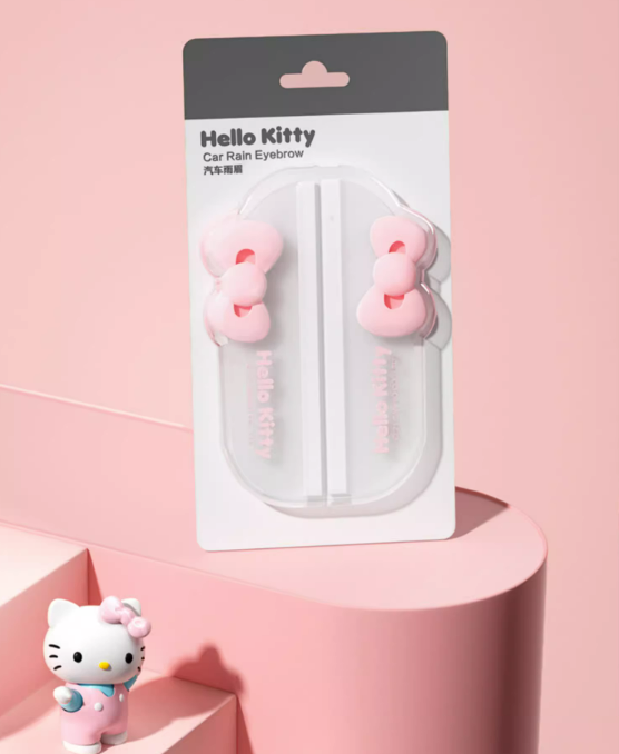 Kitty Mirror Rain Visor Smoke Guard