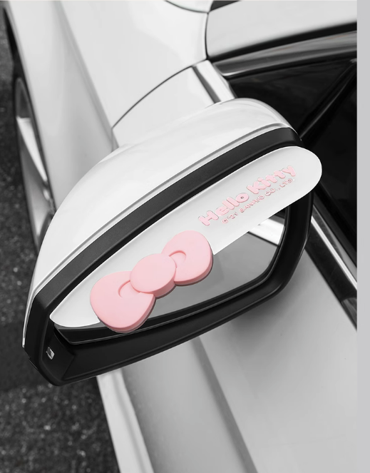 Kitty Mirror Rain Visor Smoke Guard