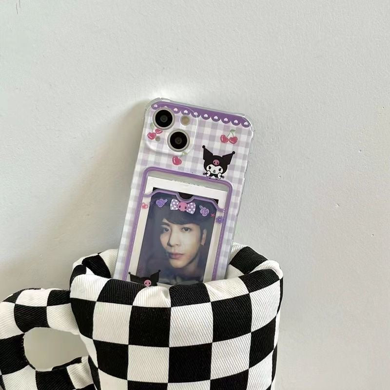 Kuro Melo Phone Case with Card Holder