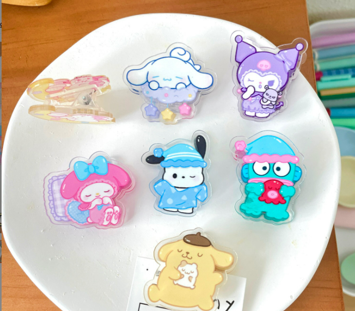 Kawaii Sleep Design Paper Clip