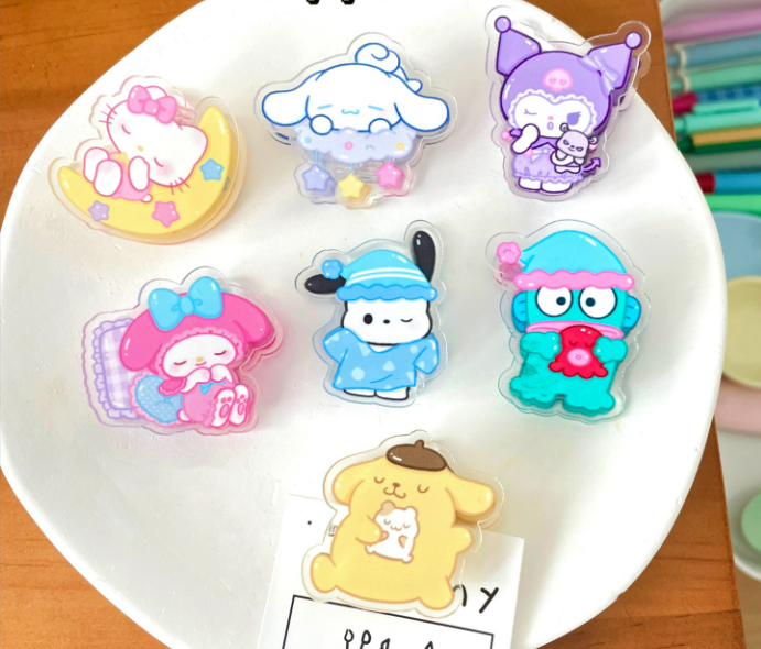 Kawaii Sleep Design Paper Clip
