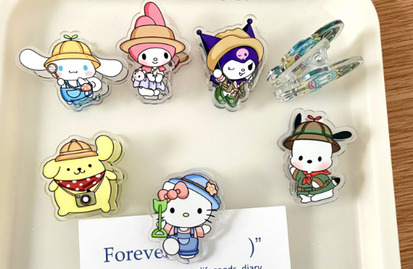 Cartoon Paper Snack Clip