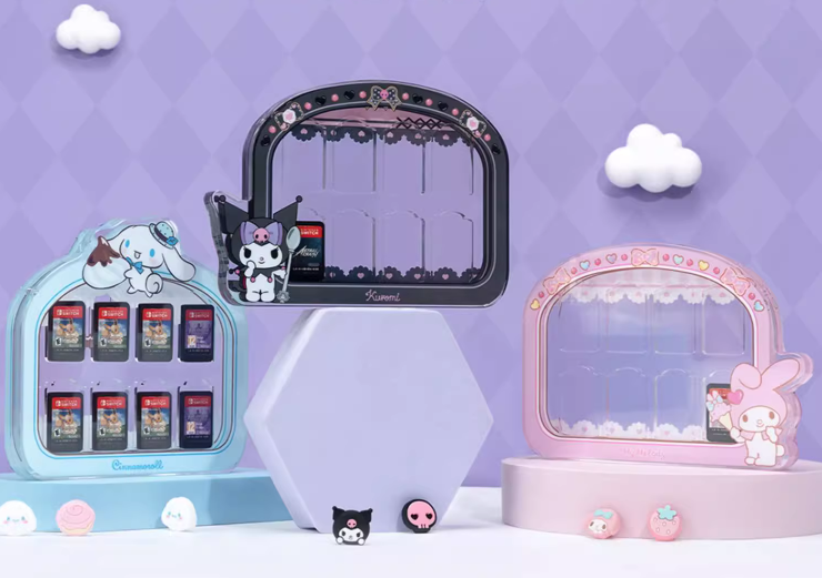 Switch Card Holder Transparent Display