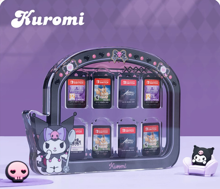 Switch Card Holder Transparent Display