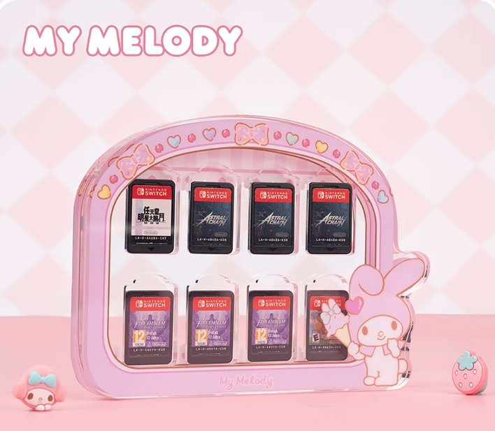 Switch Card Holder Transparent Display