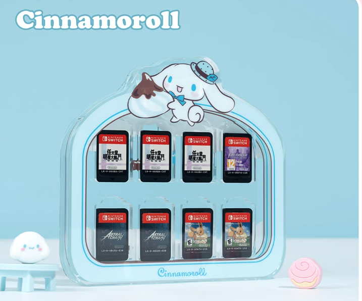 Switch Card Holder Transparent Display
