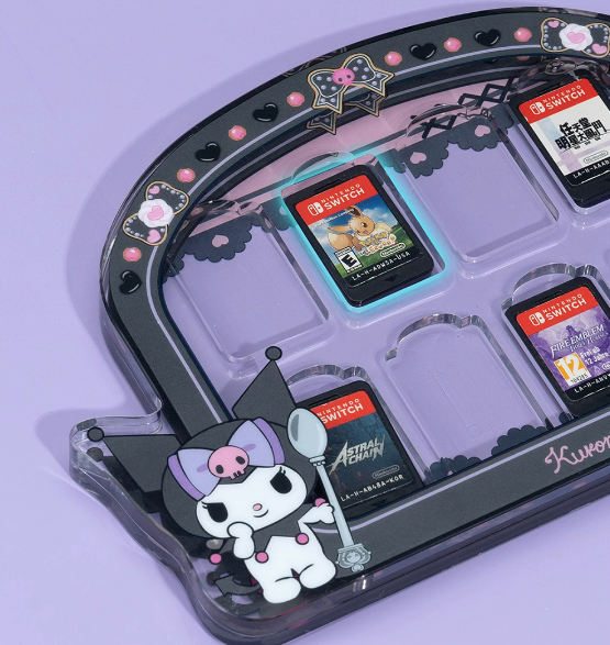 Switch Card Holder Transparent Display